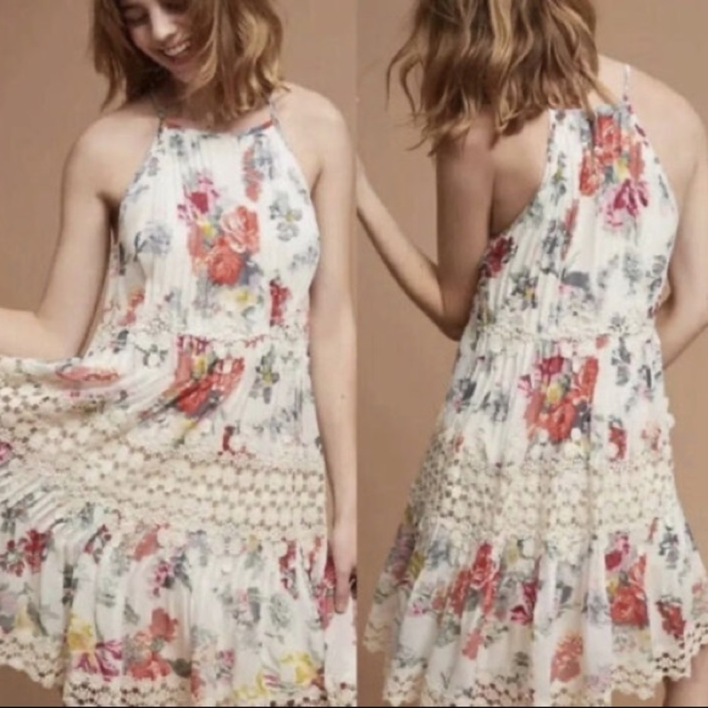 ranna gill x anthropologie kalila floral dress
